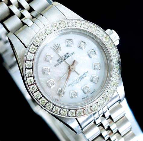 rolex oyster perpetual diamond bezel price|Rolex watch diamond bezel prices.